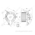 Motor de ventilador de coche universal vendedor caliente para RENAULT